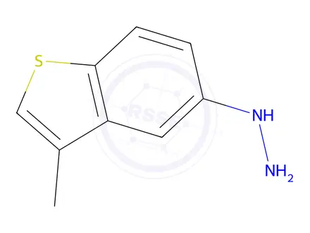 Chemical structure of (3-Methyl-1-benzothiophen-5-yl)hydrazine