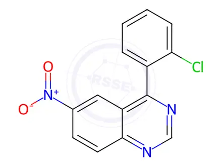 Chemical structure of Clonazepam Impurity 13
