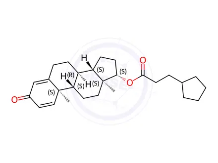 Chemical structure of Testosterone Impurity 115