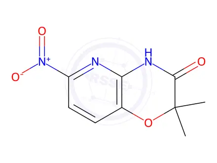 Chemical structure of 2,2-Dimethyl-6-nitro-2H-pyrido[3,2-b][1,4]oxazin-3(4H)-one