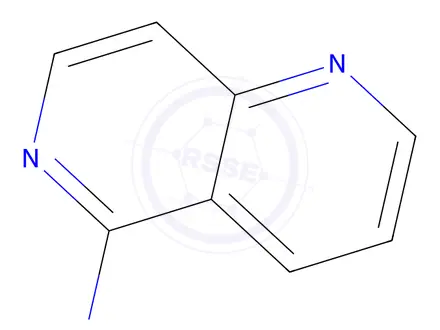 Chemical structure of 1,6-naphthyridin-5-amine