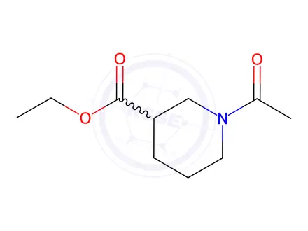 Chemical structure of Ethyl 1-acetylpiperidine-3-carboxylate