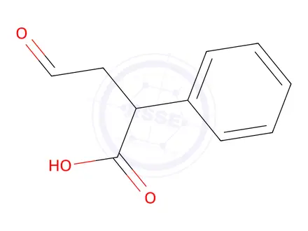 Chemical structure of 4-Oxo-2-phenylbutanoic Acid