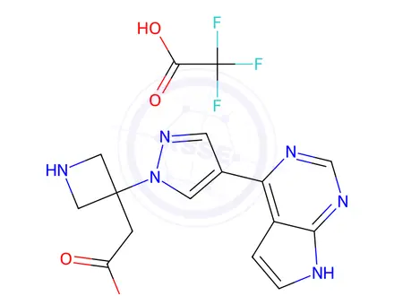 Chemical structure of Baricitinib Impurity 120
