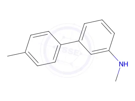 Chemical structure of N,4'-Dimethyl-[1,1'-biphenyl]-3-amine