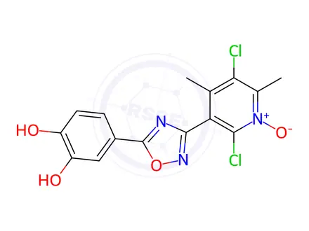 Chemical structure of Desnitro N-Oxide Opicapone Impurity