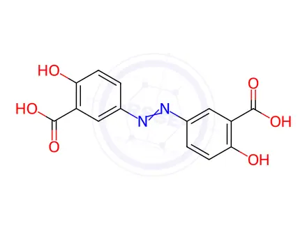 Chemical structure of Olsalazine Imputiy 5