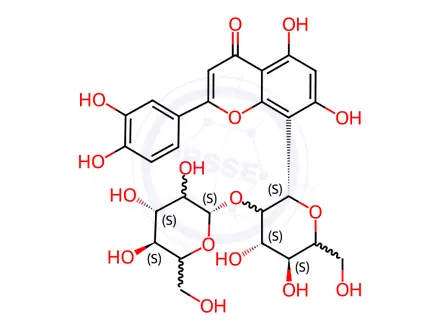 Chemical structure of Flavocannabiside