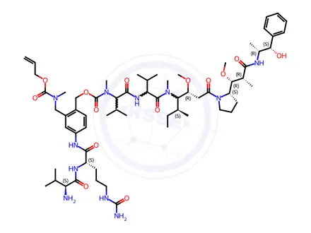 Chemical structure of 4-[2-(Diethylamino)ethoxy]-α-(4-methoxyphenyl)-α-phenylphenethyl alcohol