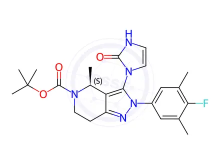 Chemical structure of Orforglipron Impurity 271