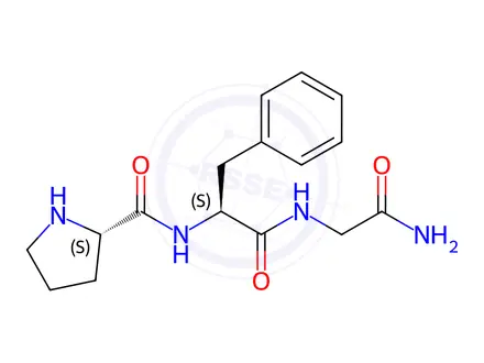 Chemical structure of (S)-N-((S)-1-((2-Amino-2-oxoethyl)amino)-1-oxo-3-phenylpropan-2-yl)pyrrolidine-2-carboxamide