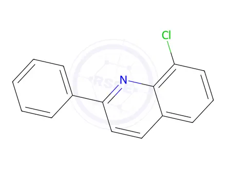 Chemical structure of 8-Chloro-2-phenylquinoline