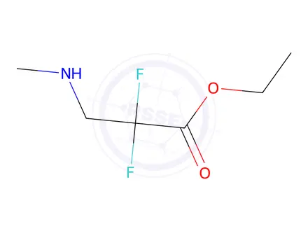 Chemical structure of Ethyl 2,2-Difluoro-3-(MethylaMino)propanoate