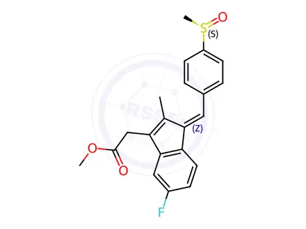 Chemical structure of Sulindac Impurity 8