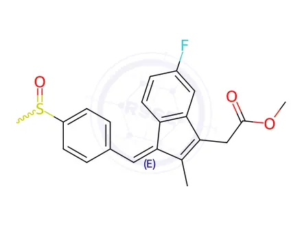 Chemical structure of Sulindac EP Impurity D