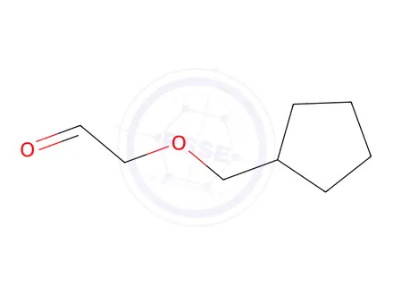 Chemical structure of 2-(Cyclopentylmethoxy)acetaldehyde