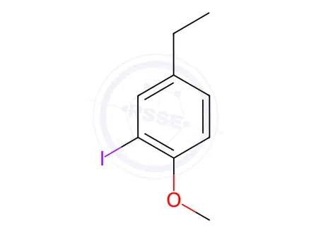 Chemical structure of 4-Ethyl-2-iodo-1-methoxybenzene