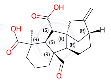 Chemical structure of Gibberellin A24