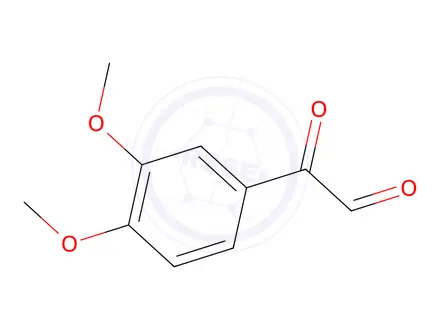 Chemical structure of 2-(3,4-Dimethoxyphenyl)-2-oxoacetaldehyde