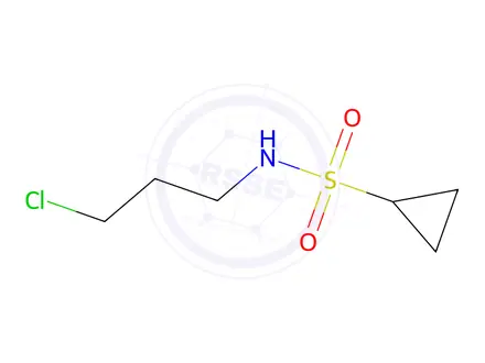 Chemical structure of N-(3-Chloropropyl)cyclopropanesulfonamide