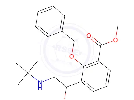Chemical structure of Salbutamol Impurity 105