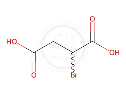 Chemical structure of Bromosuccinic Acid