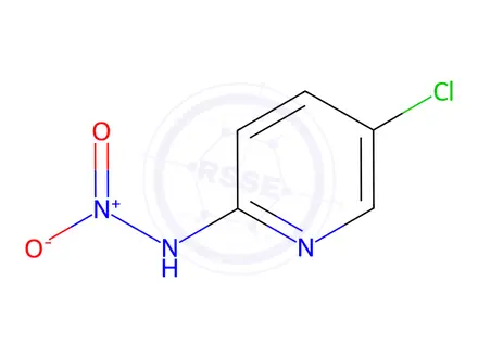 Chemical structure of 5-Chloro-2-(nitroamino)pyridine