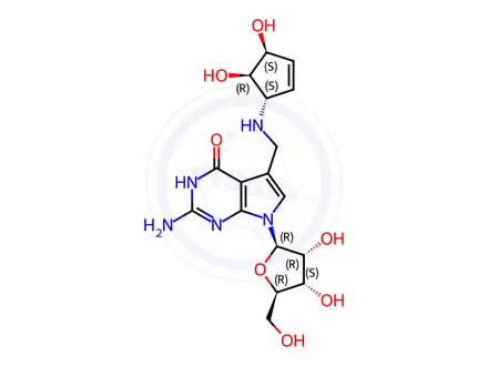 Chemical structure of Adenosine Impurity 105 (Nucleoside Q)
