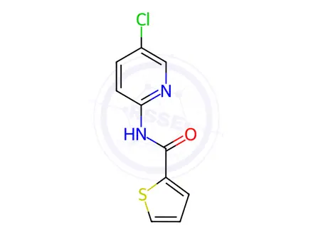 Chemical structure of N-(5-Chloropyridin-2-yl)thiophene-2-carboxamide