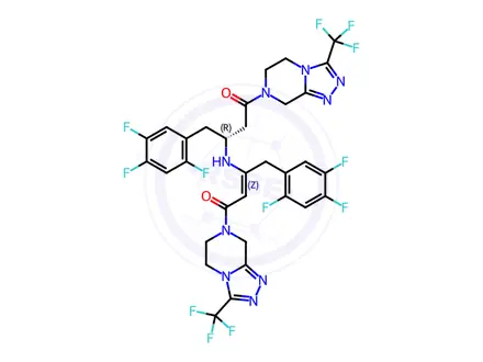 Chemical structure of Sitagliptin Impurity 224