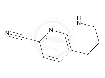 Chemical structure of 5,6,7,8-Tetrahydro-1,8-naphthyridine-2-carbonitrile