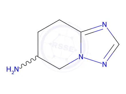 Chemical structure of 5,6,7,8-Tetrahydro-[1,2,4]triazolo[1,5-a]pyridin-6-amine