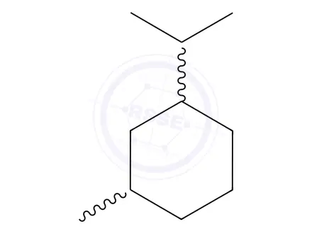 Chemical structure of CYCLOHEXANE,1-METHYL-3-(1-M
