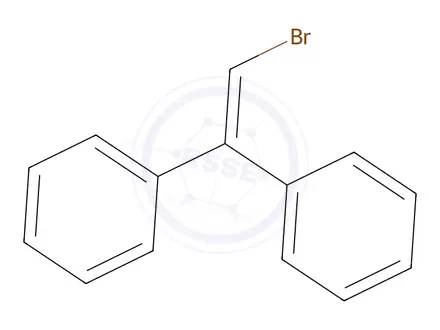 Chemical structure of 2-BROMO-1,1-DIPHENYLETHYLENE