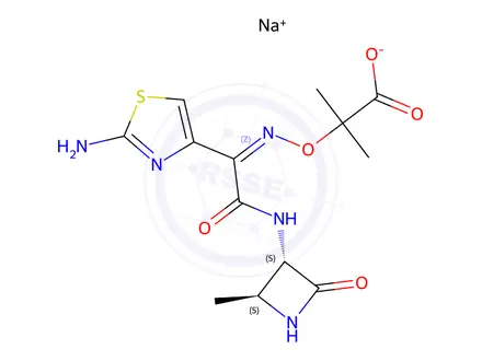 Chemical structure of Aztreonam impurity 68