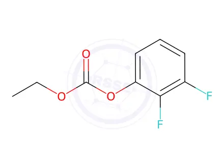 Chemical structure of 2,3-Difluorophenyl ethyl carbonate