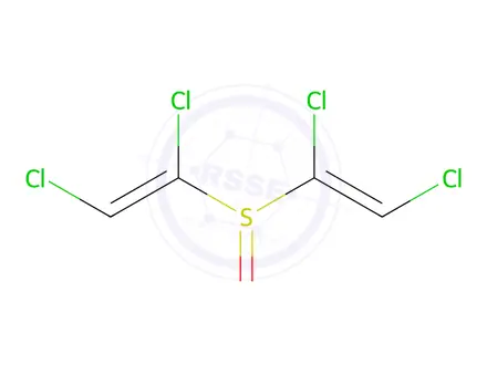 Chemical structure of Bis(1,2-dichlorovinyl) sulfoxide