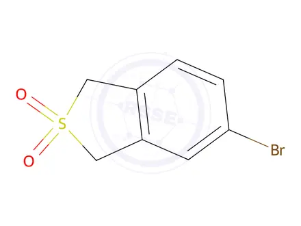Chemical structure of 5-Bromo-1,3-dihydro-benzo(c)thiophene 2,2-dioxide