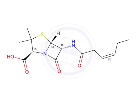 Chemical structure of Ampicillin Impurity 23