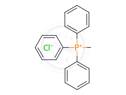 Chemical structure of Methyltriphenylphosphonium Chloride