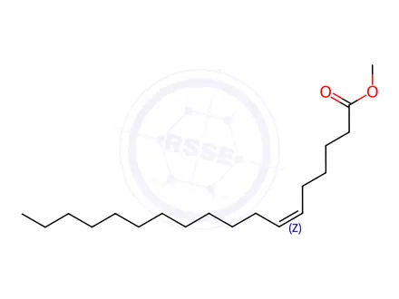 Chemical structure of Methyl petroselinate(C18:1)