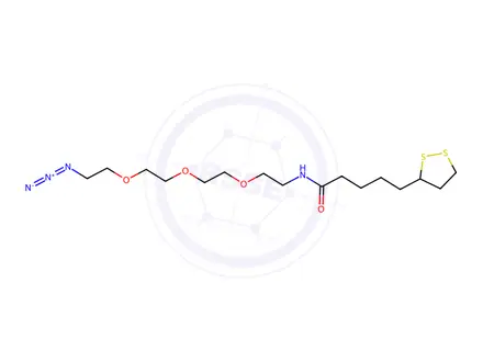 Chemical structure of Lipoamido-PEG4-azide