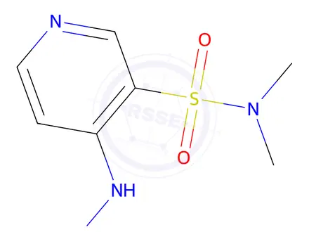 Chemical structure of 4-Hydrazinyl-N,N-dimethylpyridine-3-sulfonamide