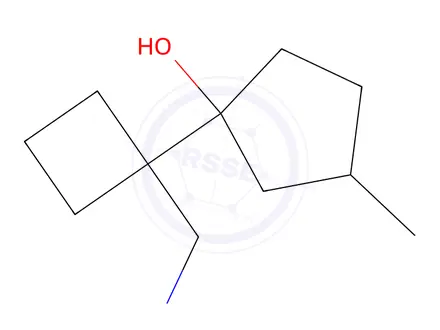 Chemical structure of 1-(1-(Aminomethyl)cyclobutyl)-3-methylcyclopentan-1-ol