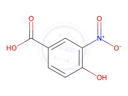 Chemical structure of 4-Hydroxy-3-nitrobenzoic acid