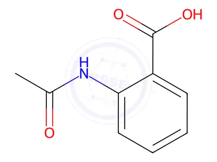 Chemical structure of N-Acetylanthranilic acid