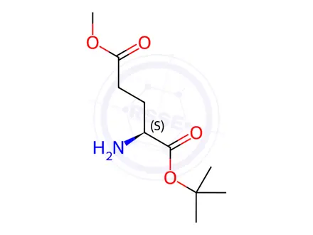 Chemical structure of H-Glu(OMe)-OtBu