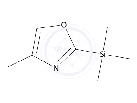 Chemical structure of 4-Methyl-2-trimethylsilanyl-oxazole