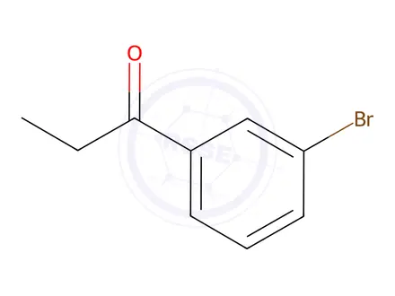 Chemical structure of 3`-Bromopropiophenone
