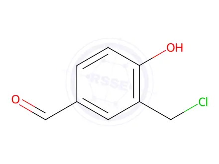 Chemical structure of 3-(Chloromethyl)-4-hydroxybenzaldehyde